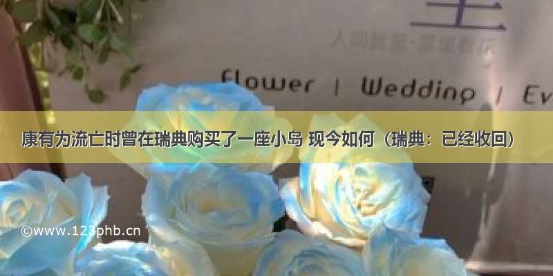 康有为流亡时曾在瑞典购买了一座小岛 现今如何（瑞典：已经收回）